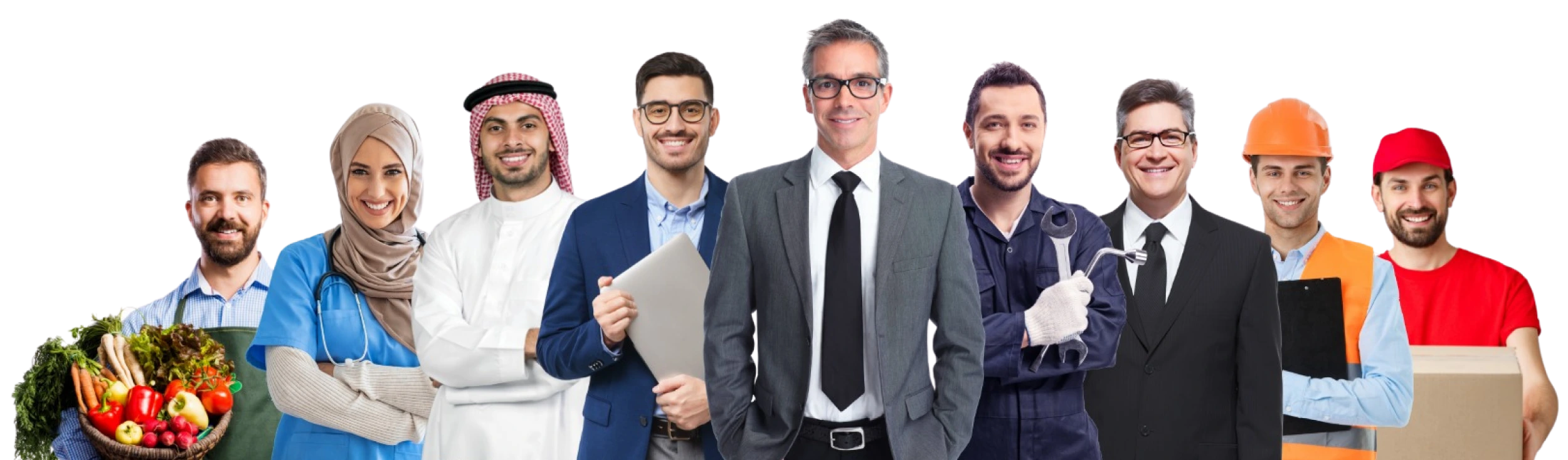 Diverse Professionals