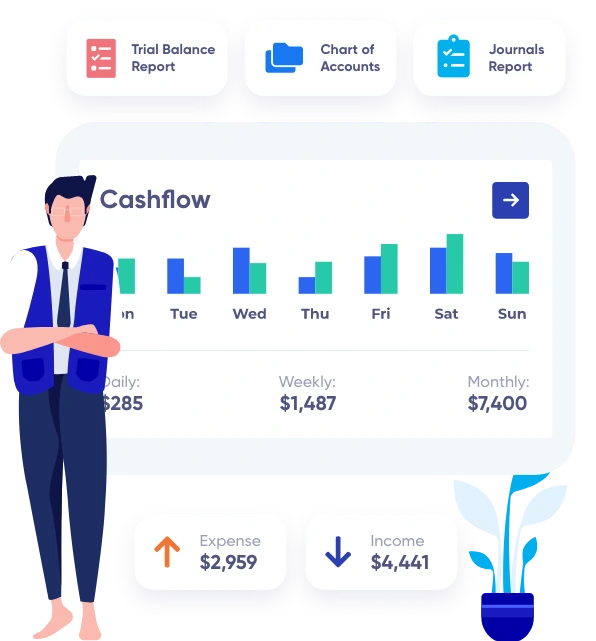 Accounting Software Dashboard